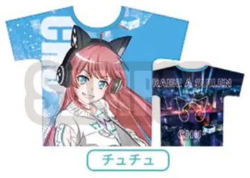 새상품 뱅드림 츄츄 풀 그래픽 T셔츠