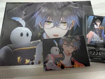 니지산지 OVERTURE 빅 카드 특전 세트 아이크 이브랜드