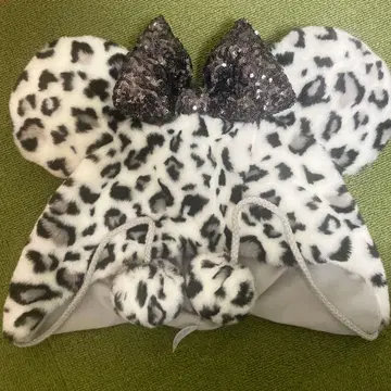 디즈니 레오파드 무늬 팬캡