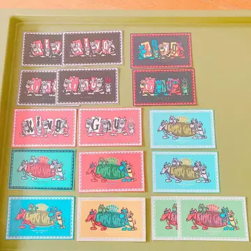 킹 누 편의점 스티커 올프리 씰 King Gnu