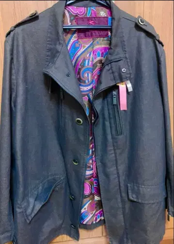 에트로 밀리터리 자켓