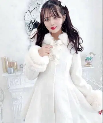 MARS 비쥬 리본 롱 코트