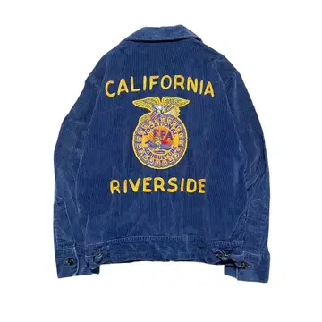 60S 빈티지 FFA 자켓 캘리포니아 TALON 남성용 36