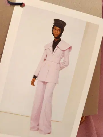 PATOU 핑크 테일러드 자켓 택 포함 새상품