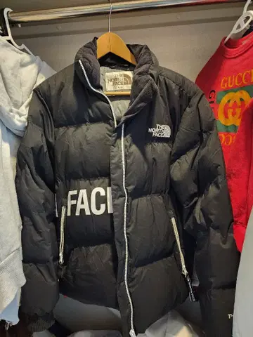 THE NORTH FACE 빅 로고 다운 자켓