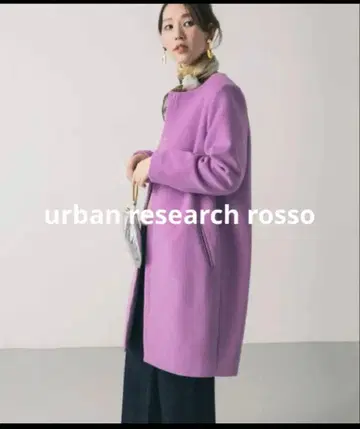urban research rosso 노카라 코트 퍼플