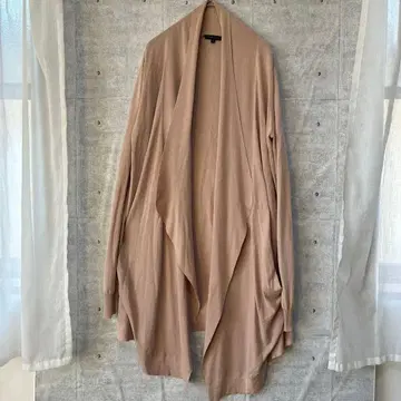 띠어리 실크 가디건 새상품급 코튼 혼방 체형 커버