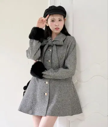 one after another NICE CLAUP 2way 미들 코트