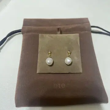ete 펄 바로크 귀걸이