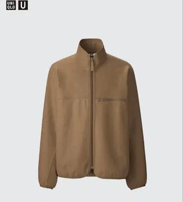 택 포함 새상품 UNIQLO U 브러쉬드 저지 블루종 완판템 XL
