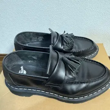 ADRIAN 화이트 스티치 로퍼 UK9 28cm