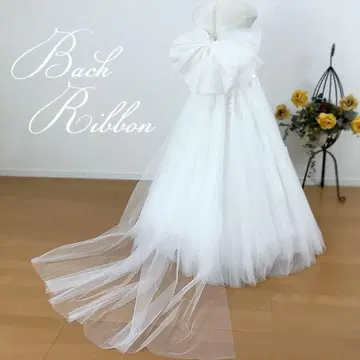 웨딩 드레스 리본