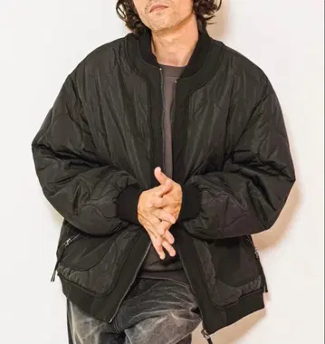 CAMBIO 봄버 블루종 XL