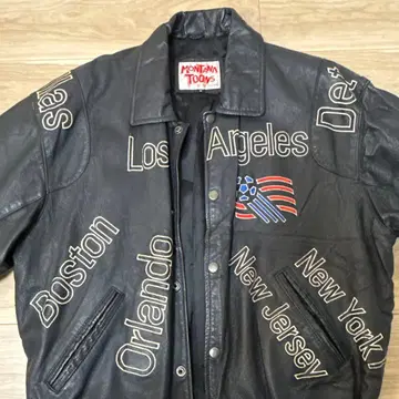 MONTANA TOONS BY EXCELLED 가죽 자켓 사이즈 S