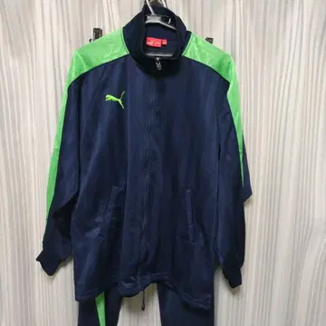 PUMA 저지 네이비/그린 S~M