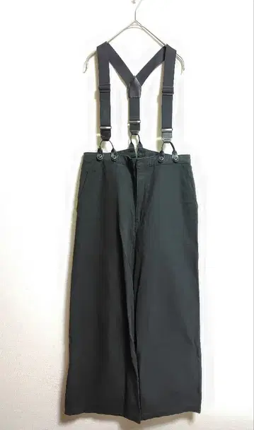 스픽 앤 스팬 서스펜더 워커 팬츠 블랙