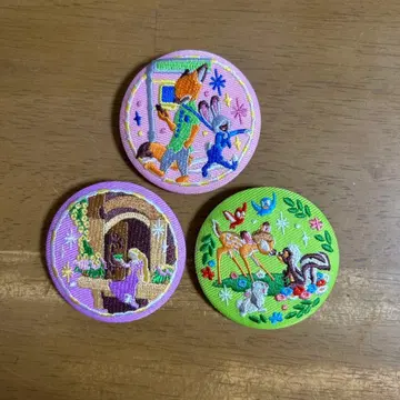 디즈니 자수 캔뱃지 2