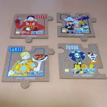 원피스 조이풀 콜라보 코스터 루피 상디