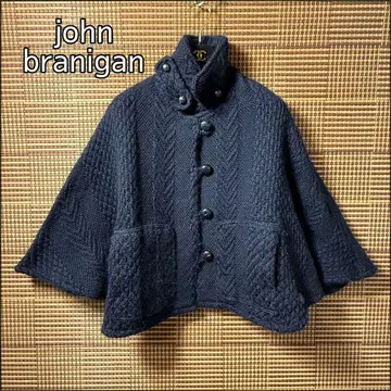 [존 블랑니건] 케이프 판초 아이슬란드제 모 x 알파카