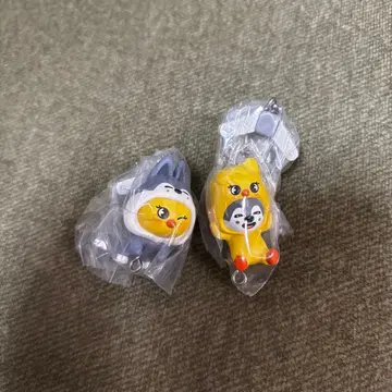 스키즈 skzoo 집어서 이어 붙이는 마스코트 울프 찬 포가리 츠마츠나