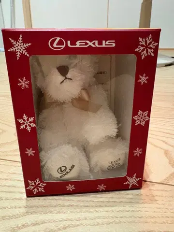 Lexus 10주년 기념 크리스마스 테디베어 참