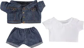 봉제 인형 데님 세트 의류 20cm