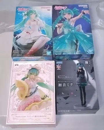 하츠네 미쿠 피규어 4개 세트