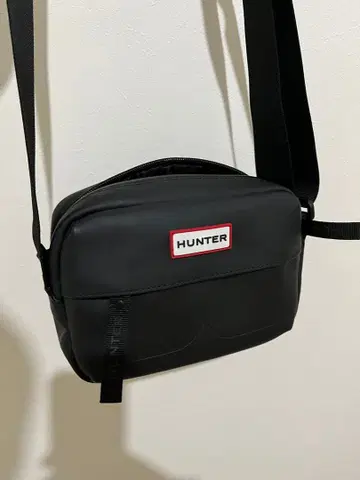 HUNTER 블랙 숄더백