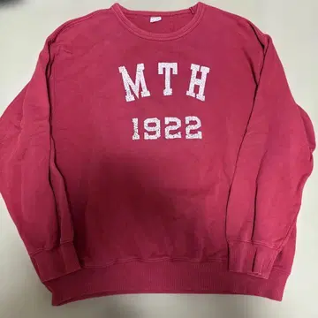 Champion MTH 1922 빨간색 맨투맨 5L 사이즈