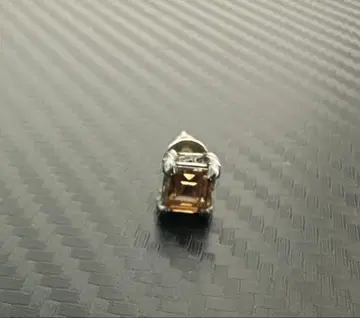 AQUA SILVER 귀걸이 한쪽 스톤 포함 실버 액세서리