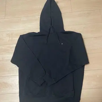 유나이티드 애로우즈 테일러메이드 블랙 후드 부착 후드티 작은 로고