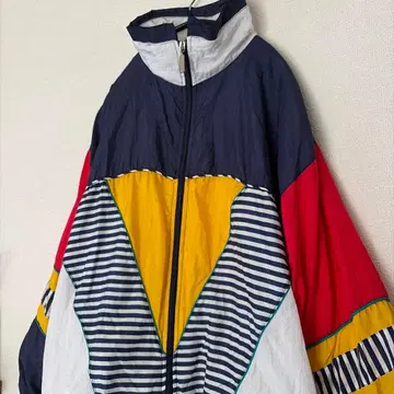 Janeve 나일론 자켓 블루종 아메카지 레트로 스트릿