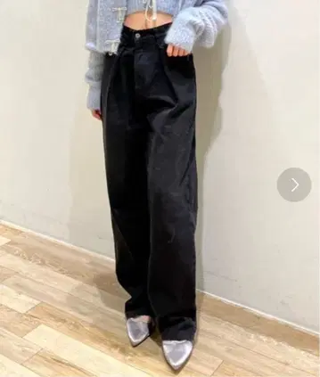 릴리 브라운 데님 블랙 2웨이