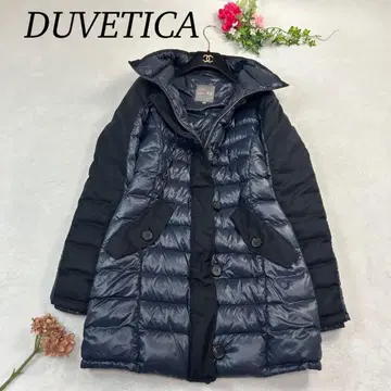 K201 L 듀베티카 롱 기장 다운 자켓 네이비 여성용