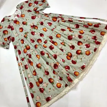 [ 시착만 한 상품/인기 ] 핑크하우스 x 키티 콜라보 민트 원피스