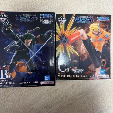 원피스 제일복권 B, C상 세트 판매 로로노아 조로, 상디