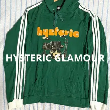 [분위기 발군] 00s HYSTERIC GLAMOUR 드럼걸 후드티