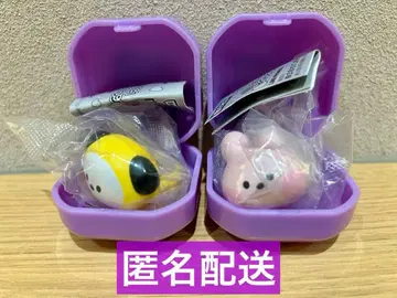 BT21 푹신푹신 반지 2개 세트 익명 배송