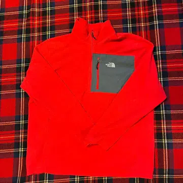 새상품급! THE NORTH FACE 플리스 자켓 레드