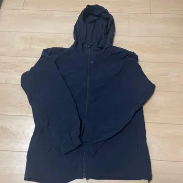 UNITED ARROWS 네이비 후드 부착 자켓