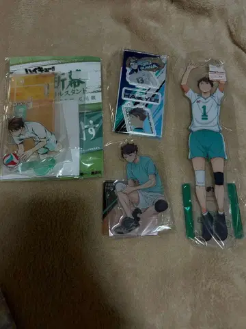 하이큐!! 오이카와 토오루 아오바죠사이 아크릴 스탠드 세트