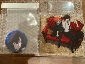 문호 스트레이독스 아크릴 스탠드 캔뱃지 세트