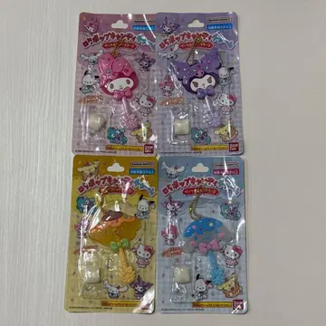 [ 미사용 새상품 ] 산리오 로리팝 캔디 참 4세트 묶음 판매