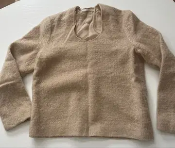 PLAGE 베이지 블라우스 니트