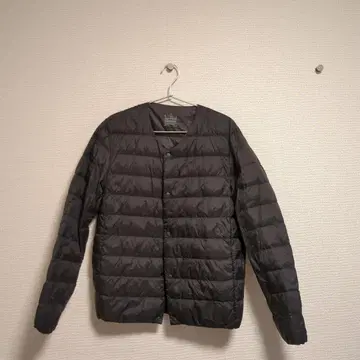 무인양품 블랙 노카라 자켓 M 사이즈