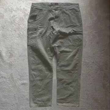 랭글러 카키 카고 팬츠 복수 포켓