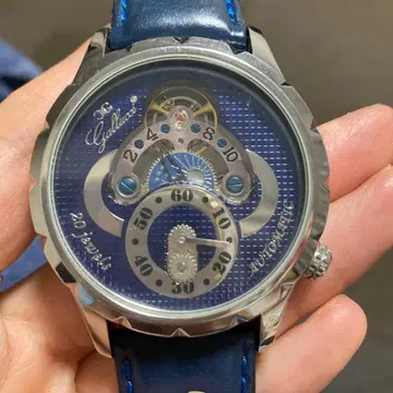 Gilliard 자동 와인딩 손목시계 블루