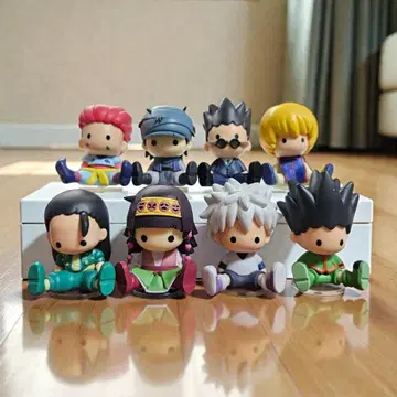 HUNTER x HUNTER 페타돌 8인 세트 리멘트 새상품급