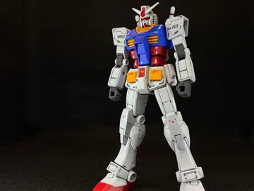 엔트리 그레이드 건담 도색 완성품