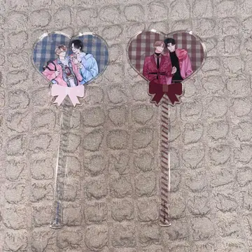 싫다고 해도 듣지 마 페이크 팩트 립스 아크릴 지팡이 아크릴 스탠드